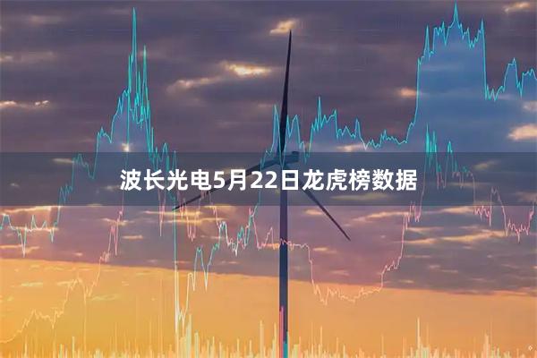 波长光电5月22日龙虎榜数据